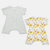 Babygrows Tender Comforts from organic cotton 2pcs (1-9 months)