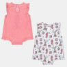 Babygrows Tender Comforts from organic cotton 2pcs (1-9 months)