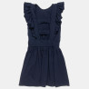 Dress with ruffles and strass (6-16 years)