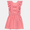 Dress with ruffles and strass (6-16 years)