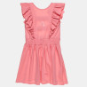 Dress with ruffles and strass (6-16 years)