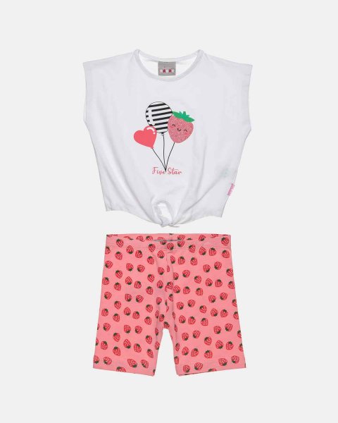 Set Five Star with glitter detail print (12 months-5 years)