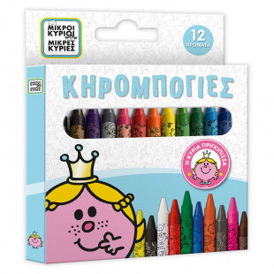 Crayons 12 pcs - Mrs. Princess