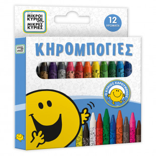 Crayons 12 pcs - Mr. Happy