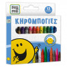 Crayons 12 pcs - Mr. Happy