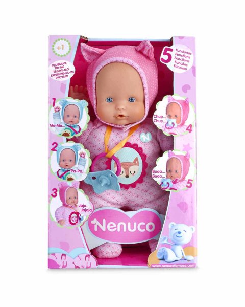 Toy doll Nenuco with 5 functions (1+ years)
