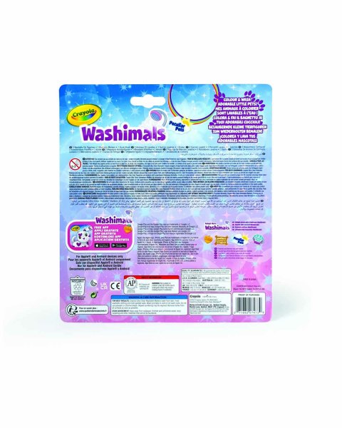 Painting set Crayola Washimals with 2 figures (3+years)