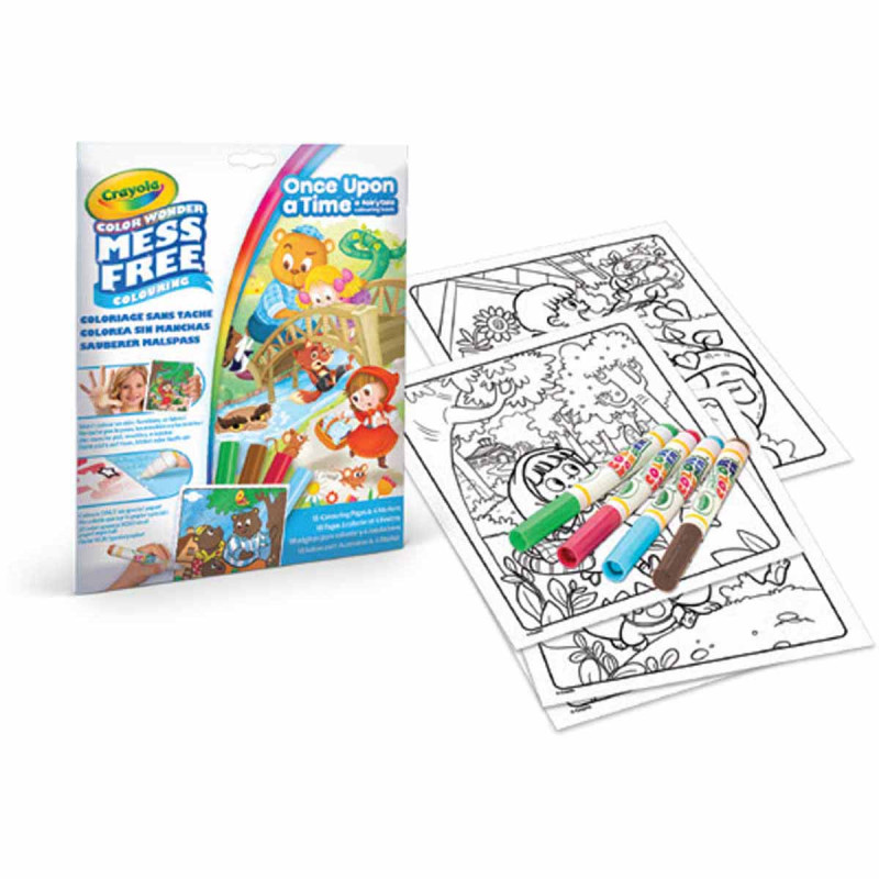 Σετ ζωγραφικής Crayola Color Wonder κλασικά παραμύθια (3+ ετών)