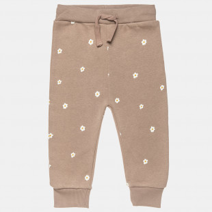 Joggers cotton fleece blend with print (12 months-4 years)