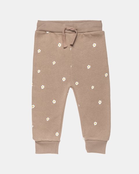 Joggers cotton fleece blend with print (12 months-4 years)