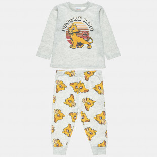 Set Disney Lion King cotton fleece blend  with print (12 months-3 years)