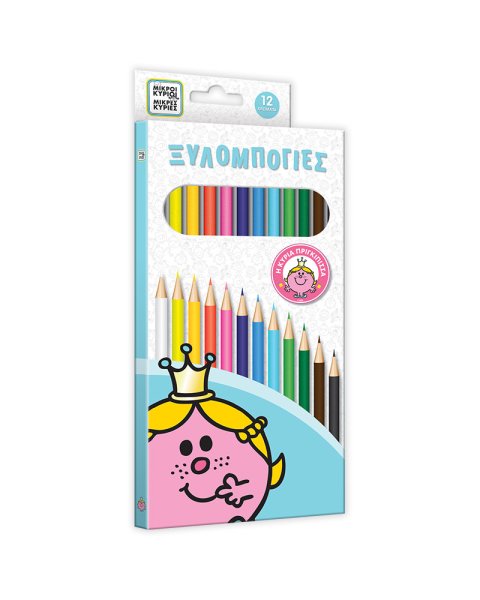 Color pencils 12 pcs - Mrs. Princess