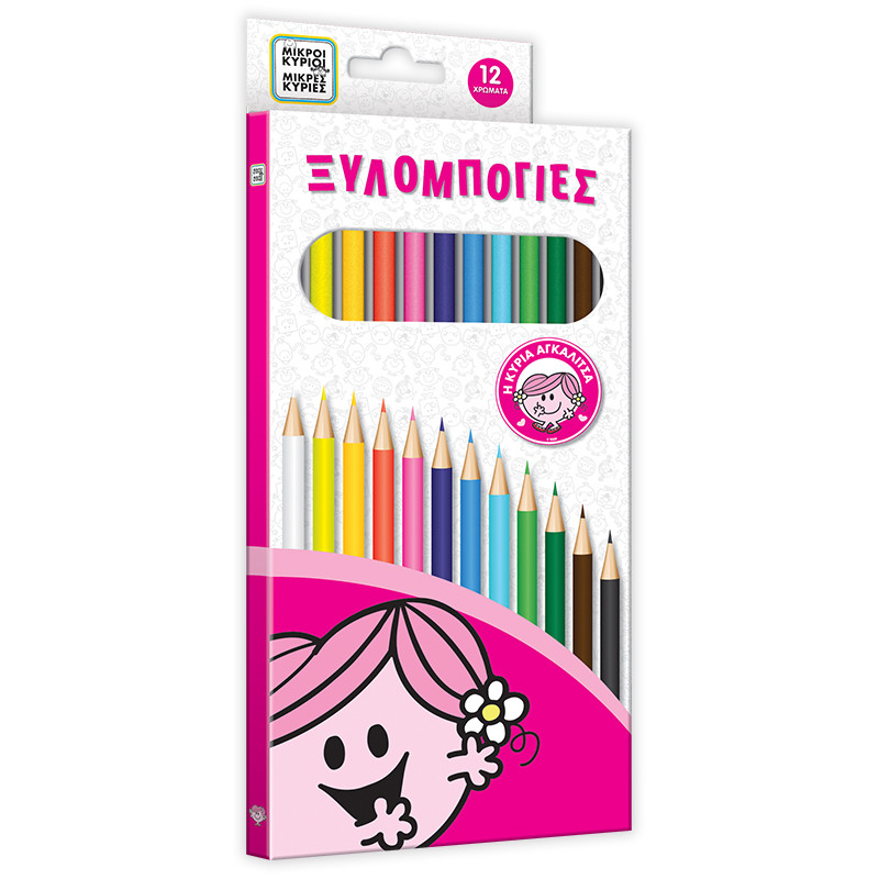 Color pencils 12 pcs - Mrs. Hug