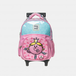 Trolley backpack kindergarten with lights - Mrs. Princess