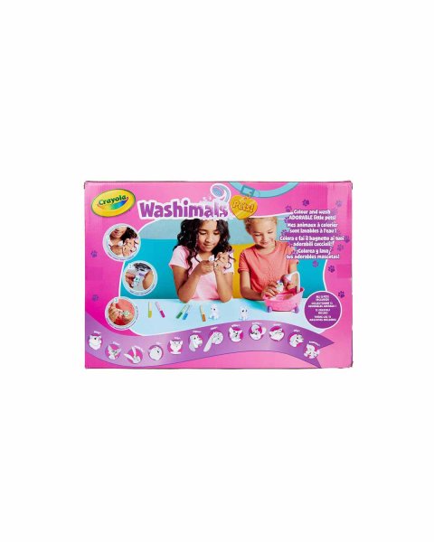 Σετ Ζωγραφικής Crayola Washimals με 12 ζωάκια (3+ ετών)