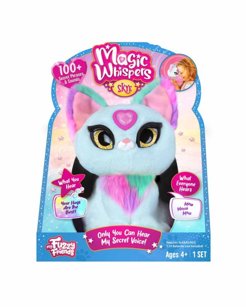 Λούτρινη γατούλα Magic Whisper Kitty που μιλάει (4+ ετών)