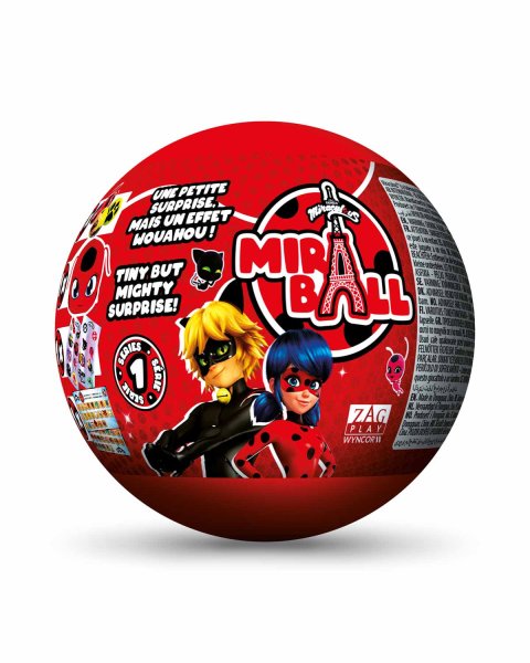 Miraculous ball with soft toy inside (4+ years)