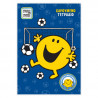 Notebook with stripes B5 - Mr. Happy