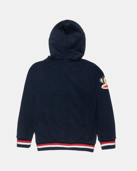 Zip hoodie cotton fleece blend Paul Frank with embroidery (6-16 years)