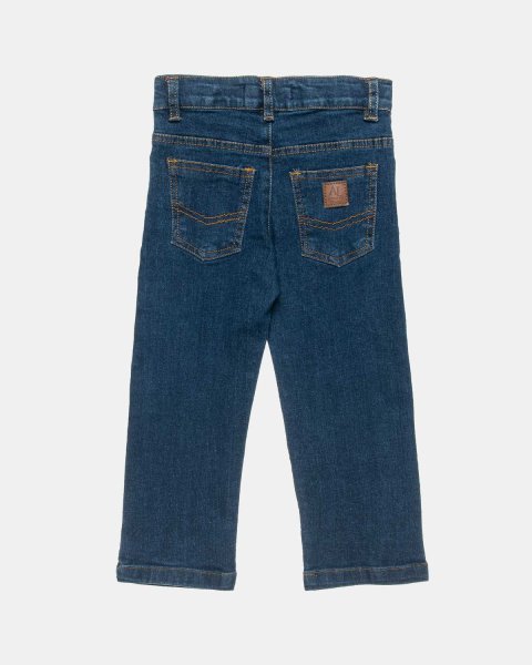 Denim elastic pants (12 months-5 years)