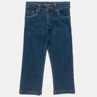 Denim elastic pants (12 months-5 years)