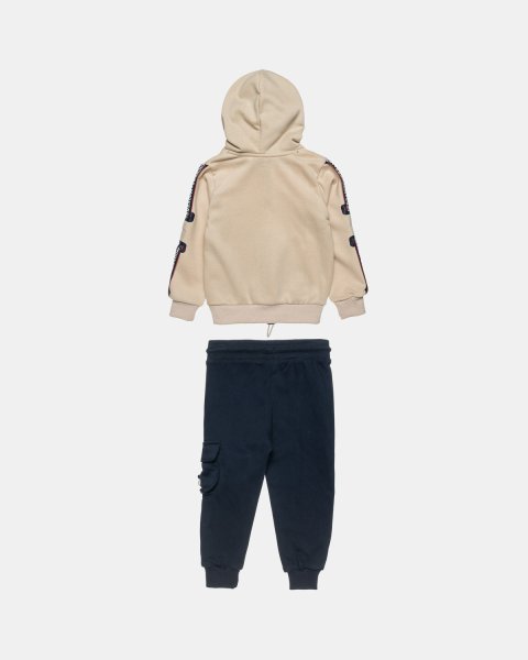 Tracksuit cotton fleece blend Moovers with embroidery (18 months-5 years)