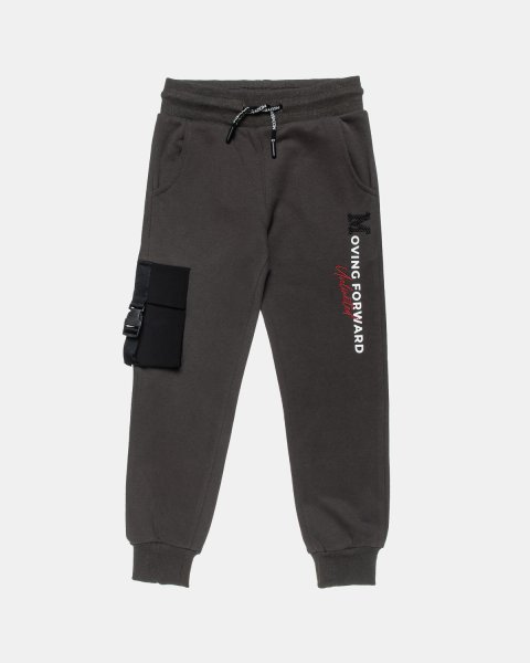 Joggers cotton fleece blend Moovers with embroidery (6-16 years)