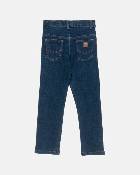 Denim elastic pants (6-16 years)