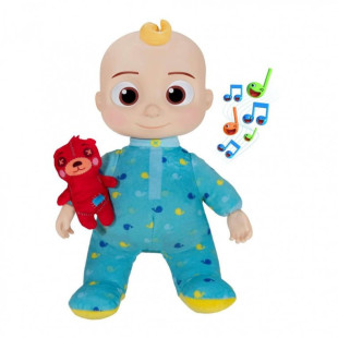 Plush baby doll Cocomelon JJ Bedtime with sounds