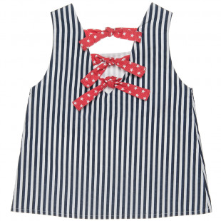 Μπλούζα ριγέ με αστεράκια (6-14 ετών)