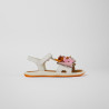 Παπούτσια Σανδάλια Geox με λουλούδια K800582-002 (Μεγέθη 25-27)