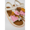 Shoes Sandal Geox with flowers K800582-002 (Size 25-27)