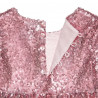 Φόρεμα με ροζ παγιέτες (2-5 ετών)