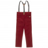 Παντελόνι με αποσπώμενες τιράντες σε 3 χρώματα (6-16 ετών)