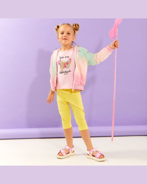 Leggings Five Star with print in 7 colors (6-16 years)