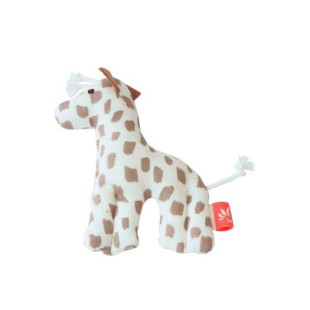 Soft toy giraffe rattle with dots kikadu (0+ months)