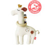 Soft toy giraffe with chewable ring kikadu (0+ months)