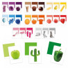 Toy HEADU learning cards - Colors (2-5 years)