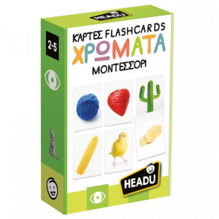 Toy HEADU learning cards - Colors (2-5 years)