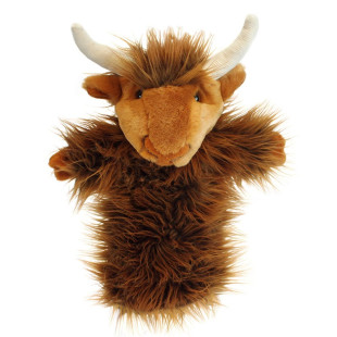 Hand puppet Highland Cow The Puppet Company