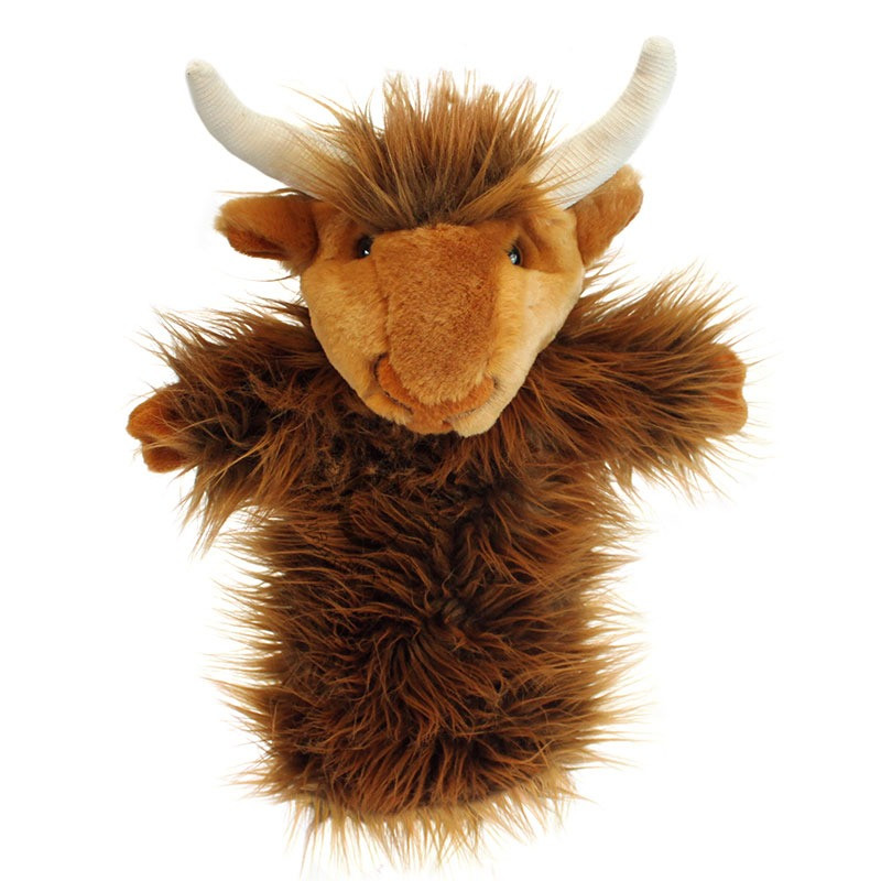 Γαντόκουκλα Highland Cow The Puppet Company