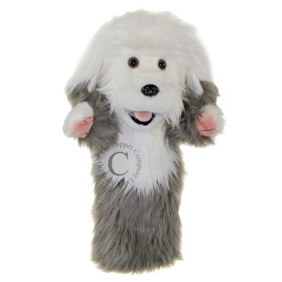 Hand puppet Old English Sheep Dog The Puppet Company