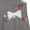 Dress with embroidered flowers (2-5 years)