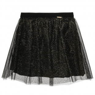 Skirt with glitter all over (6-12 years)