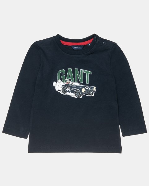 Μπλούζα Gant με τύπωμα σε 3 χρώματα (12-18 μηνών)