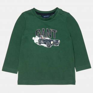 Μπλούζα Gant με τύπωμα σε 3 χρώματα (12-18 μηνών)