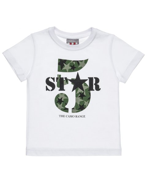 Set Five Star blouse with print 5 and pants (12 months-5 years) 