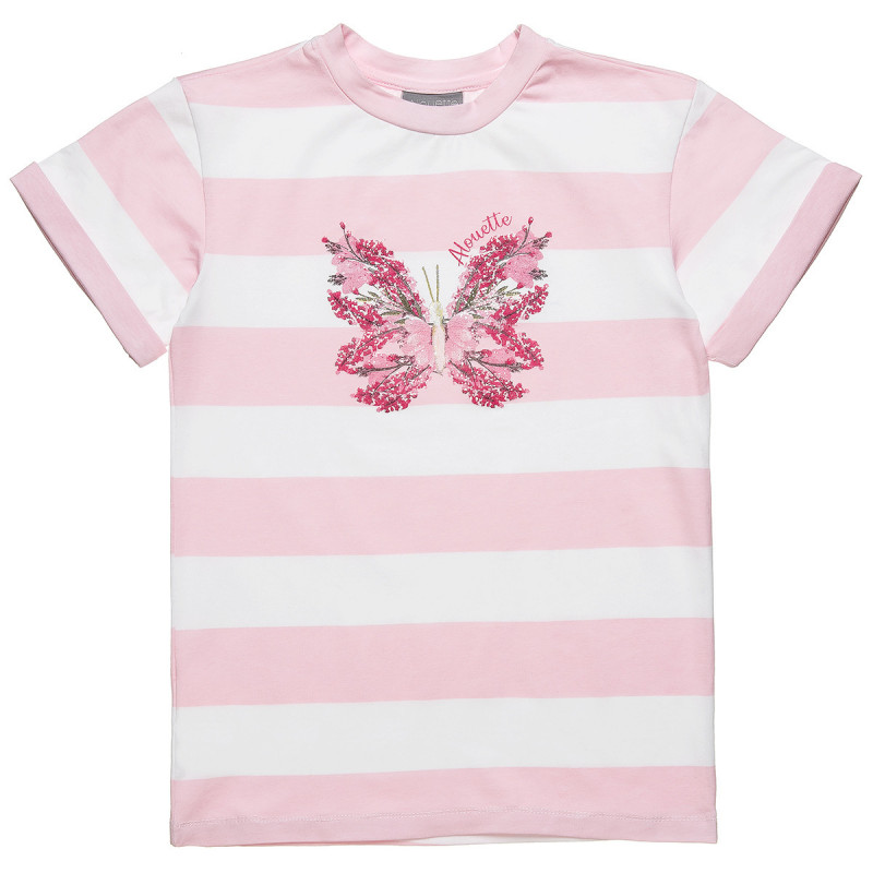 Blouse dress with a butterfly on it (6-12 years)