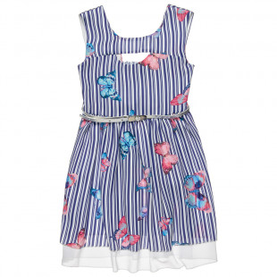 Dress with belt (6-12 years)
