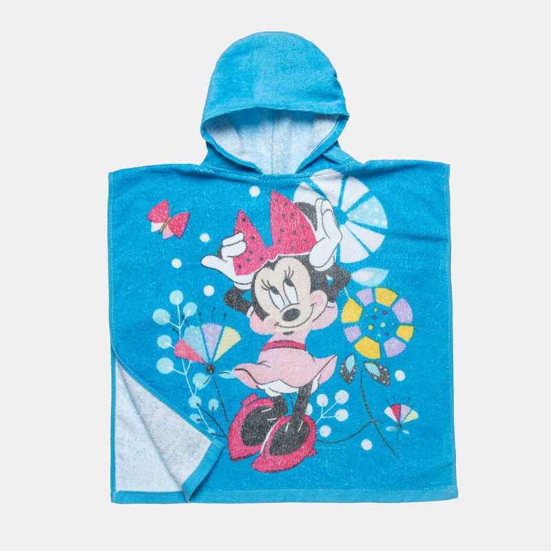 Poncho beach towel Disney Minnie Mouse 50x100cm